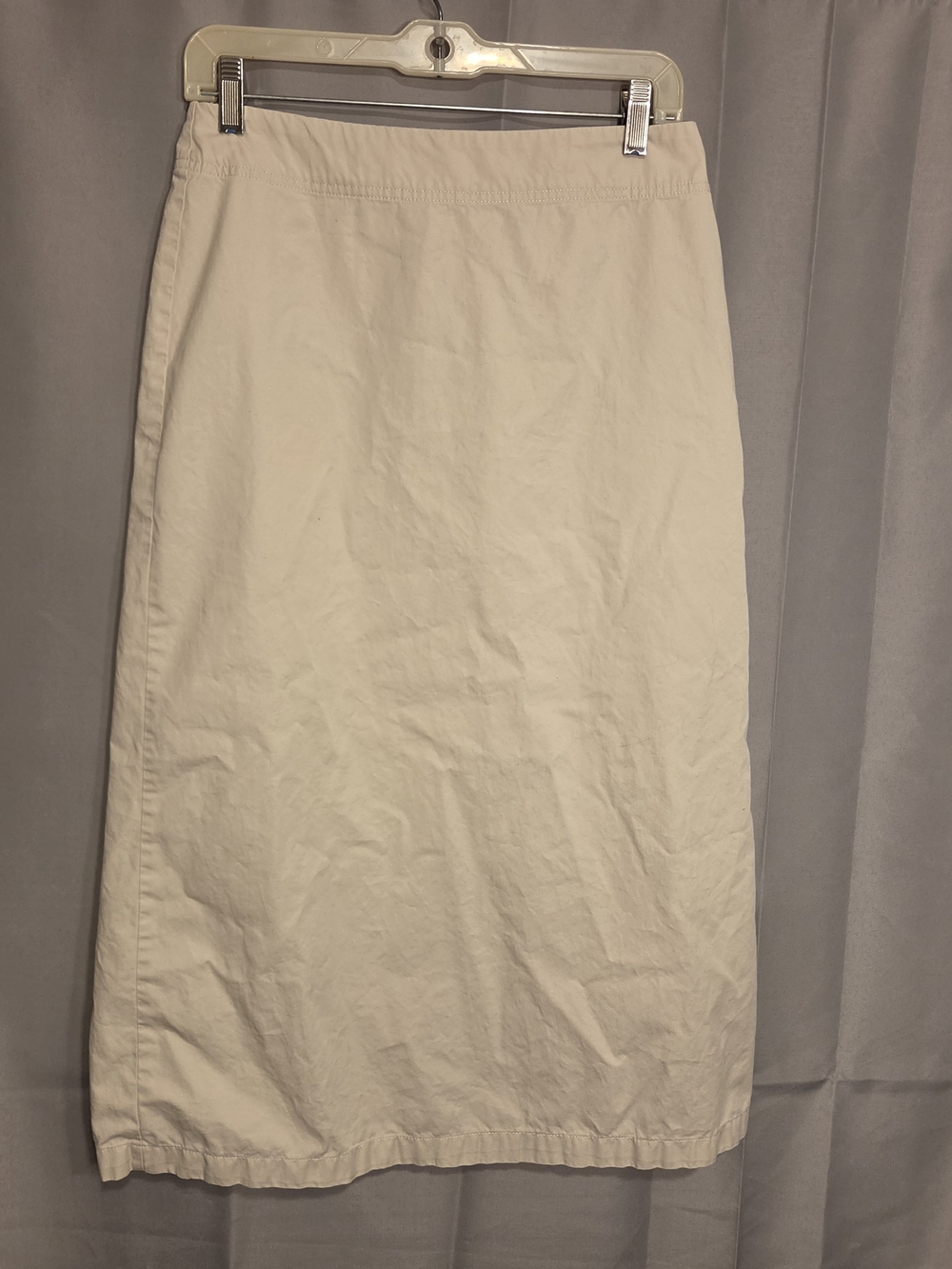 Eddie Bauer Cream Maxi Skirt